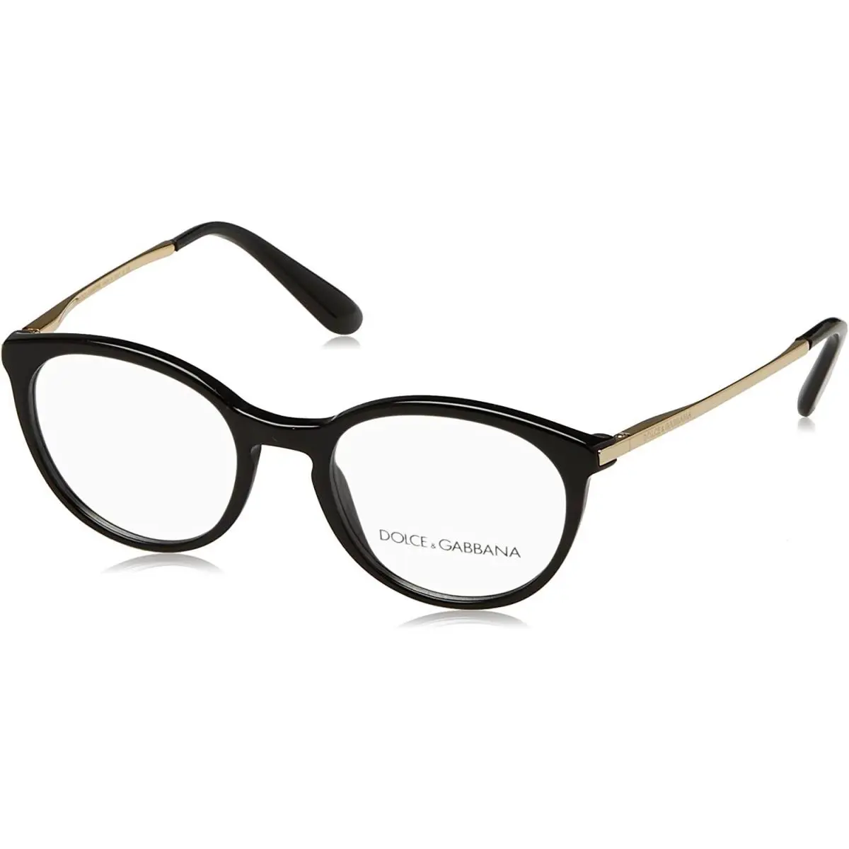 Dolce Gabbana Eyeglasses DG3242 501 50mm Black / Demo Lens