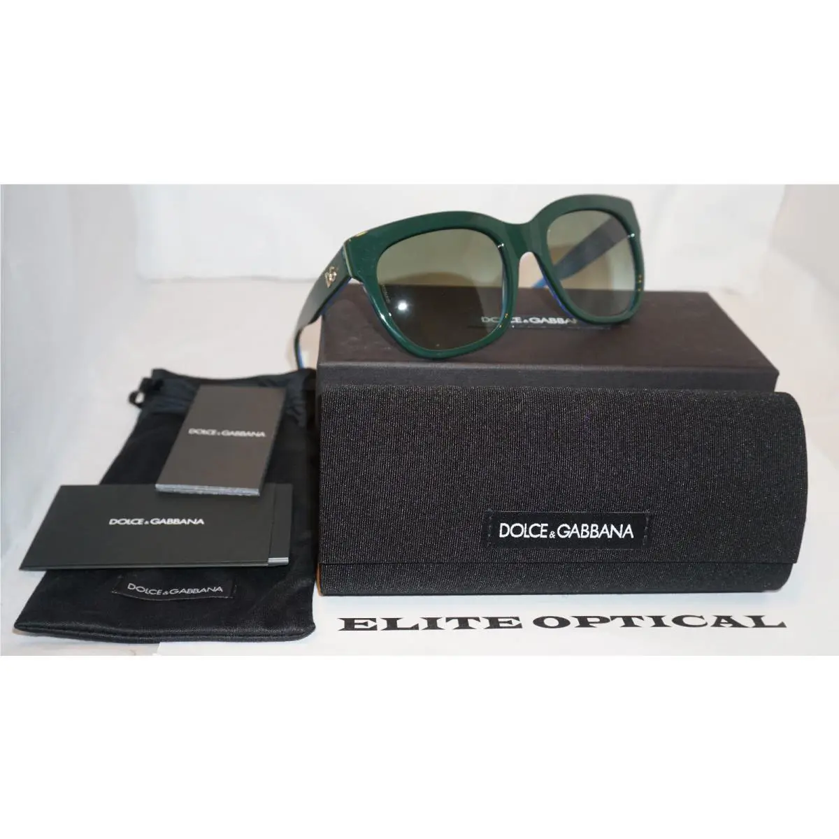 Dolce Gabbana Sunglasses Green/blue Gradient DG4272 30068E 53 20 140