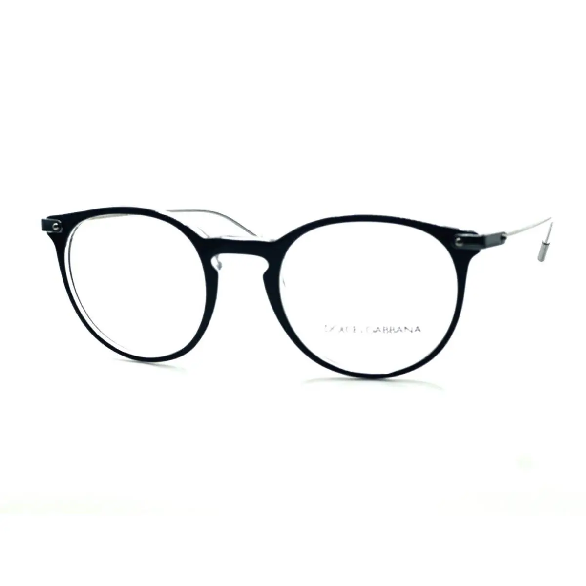 Dolce Gabbana DG 3303 675 Top Black On Crystal Unisex 52mm 22 145