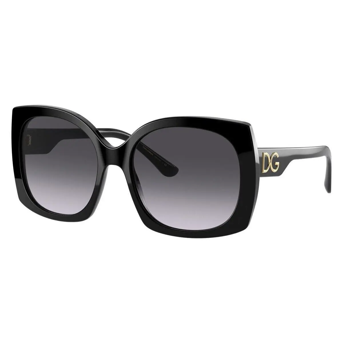 Dolce Gabbana Women`s 58mm Black Sunglasses DG4385F 501/8G 58