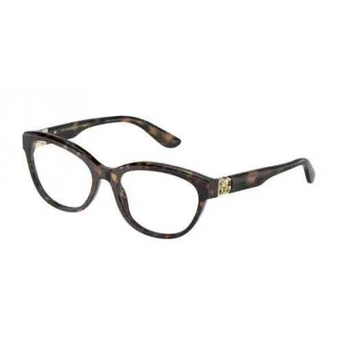 Dolce Gabbana DG3342 502 53 Havana Eyeglasses Optical Frame