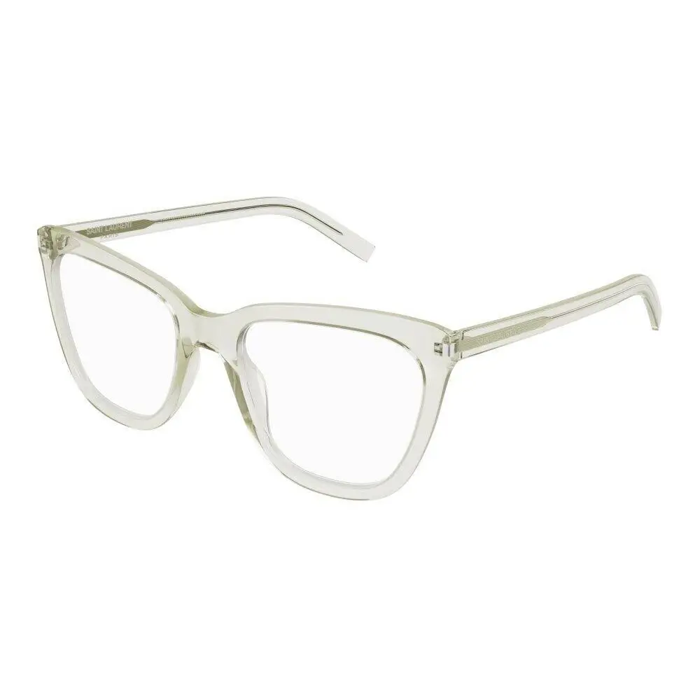 Dolce Gabbana Saint Laurent SL 548 Slim Opt Transparent Green 005 Eyeglasses