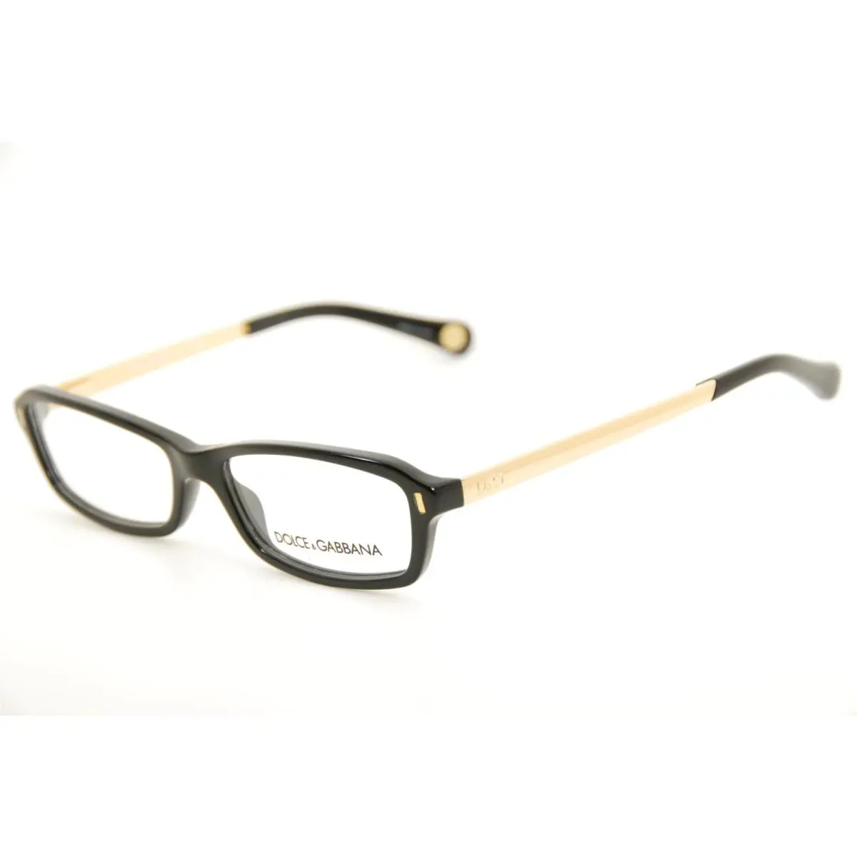 Dolce Gabbana DD 1217 501 Black/gold 51mm Eyeglasses Frames RX