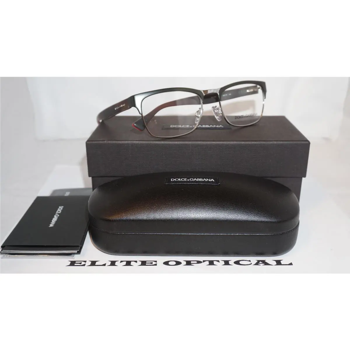 Dolce Gabbana Eyeglasses Army Green/clear DG1274 1279 53 140