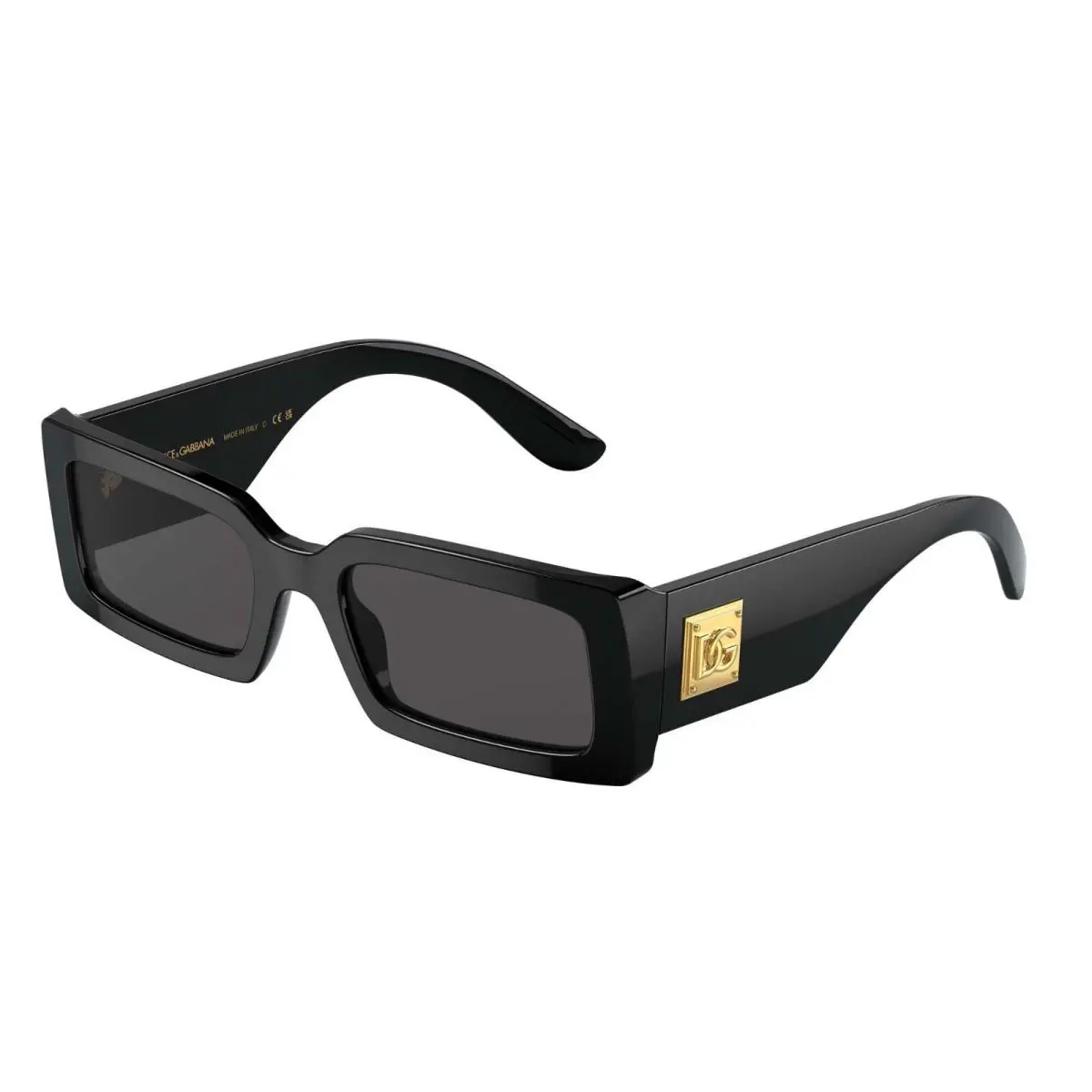 Dolce Gabbana DG 4416 Shiny Black/grey 501/87 Sunglasses