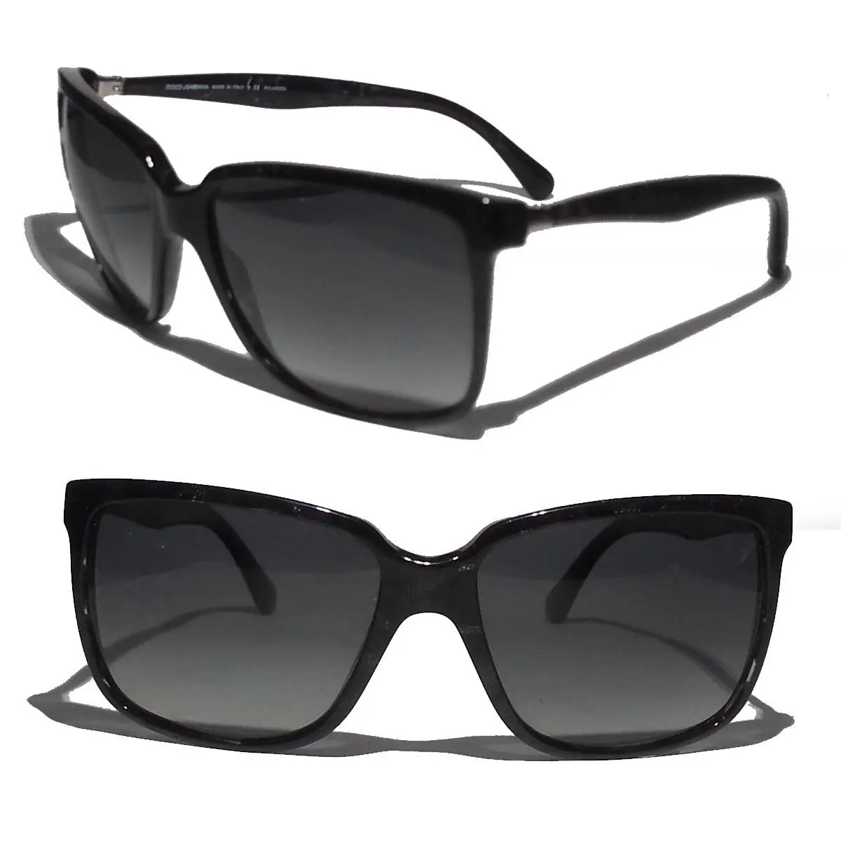 Dolce Gabbana DG4152 Women Polarized Black Sunglasses Made in Italy