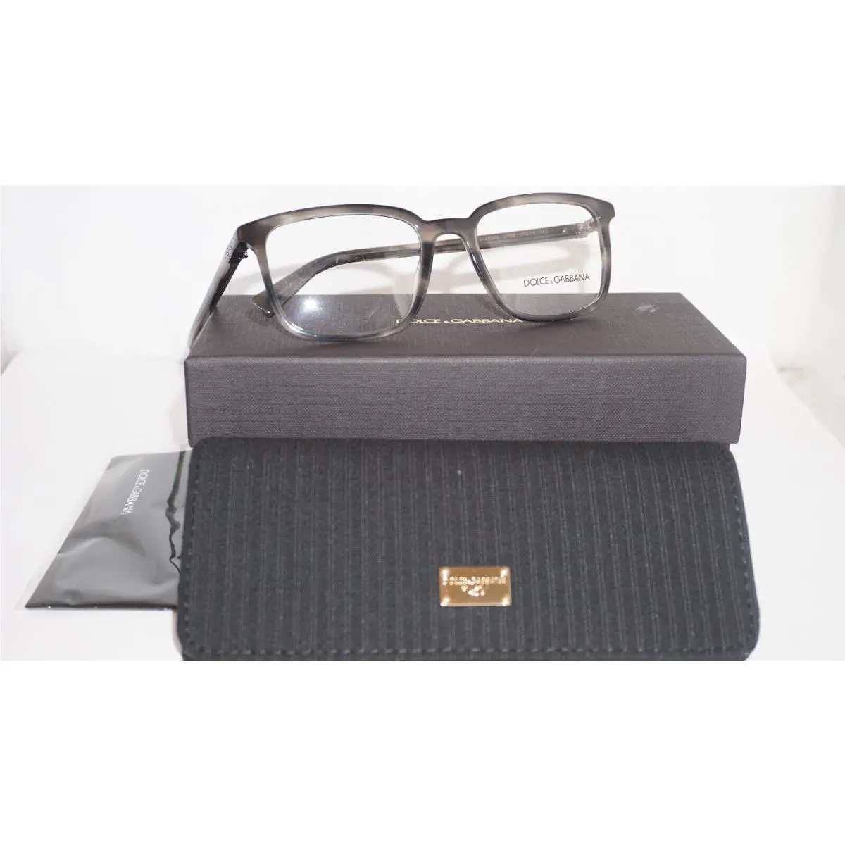 Dolce Gabbana Eyeglasses Grey Marble DG3304 3199 54 19 145