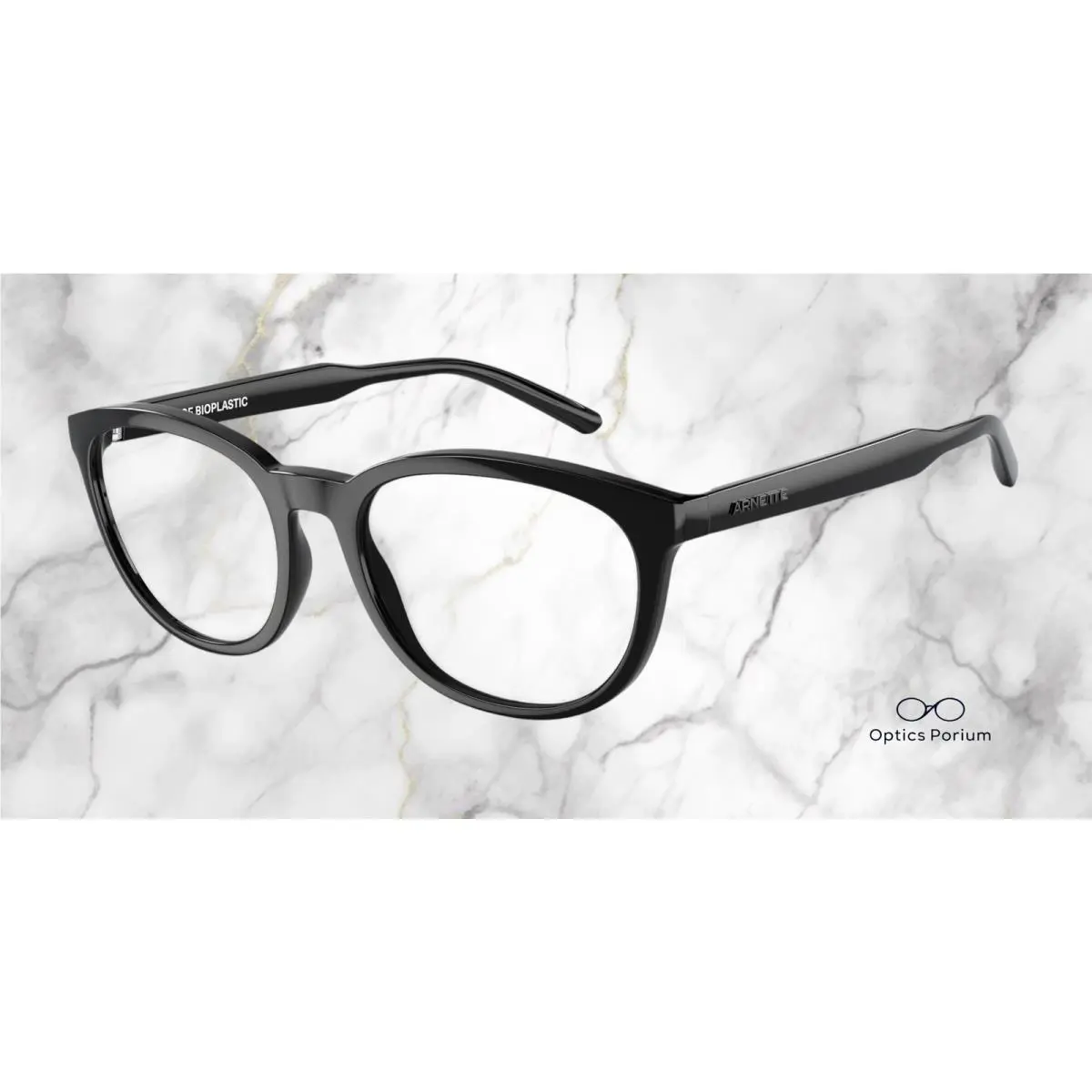 Arnette AN7214 2753 Varney Black Transparent 53 mm Unisex Eyeglasses