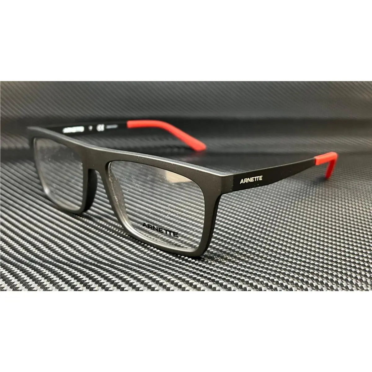 Arnette AN7174 01 Matte Black Men`s 55 mm Eyeglasses