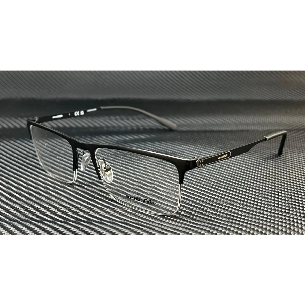 Arnette AN6118 696 Black Rectangle Men`s 54 mm Eyeglasses