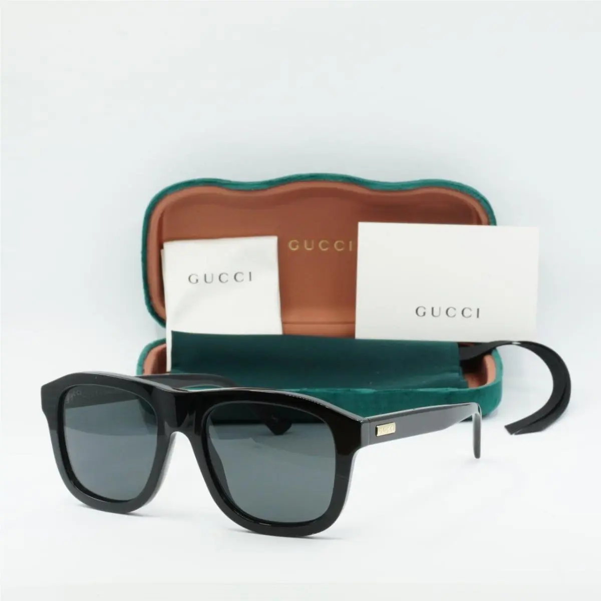 Gucci GG1316S 001 Black/grey 54-20-145 Sunglasses