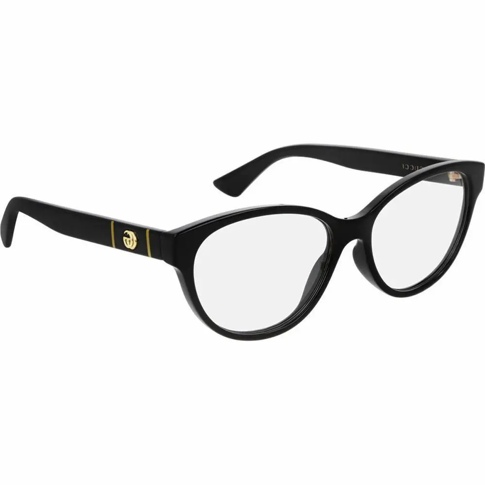 Gucci Cat Eye Women`s Eyeglasses Black W/demo Lens GG0633O 001