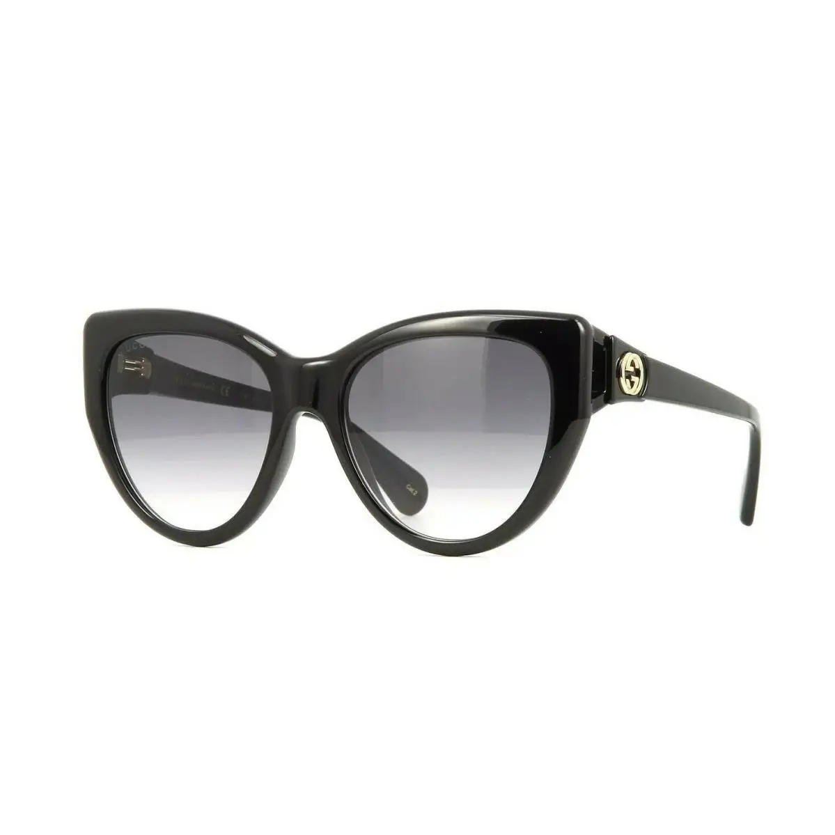 Gucci Black 56 mm Gradient Women`s Sunglasses GG0877S-001 56