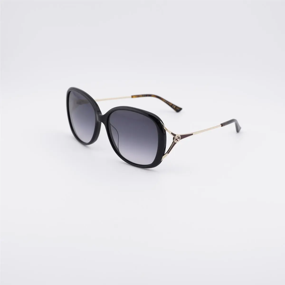 GG0649SK 002 Black/gold/grey Gradient 58-16-135 Sunglasses by Gucci