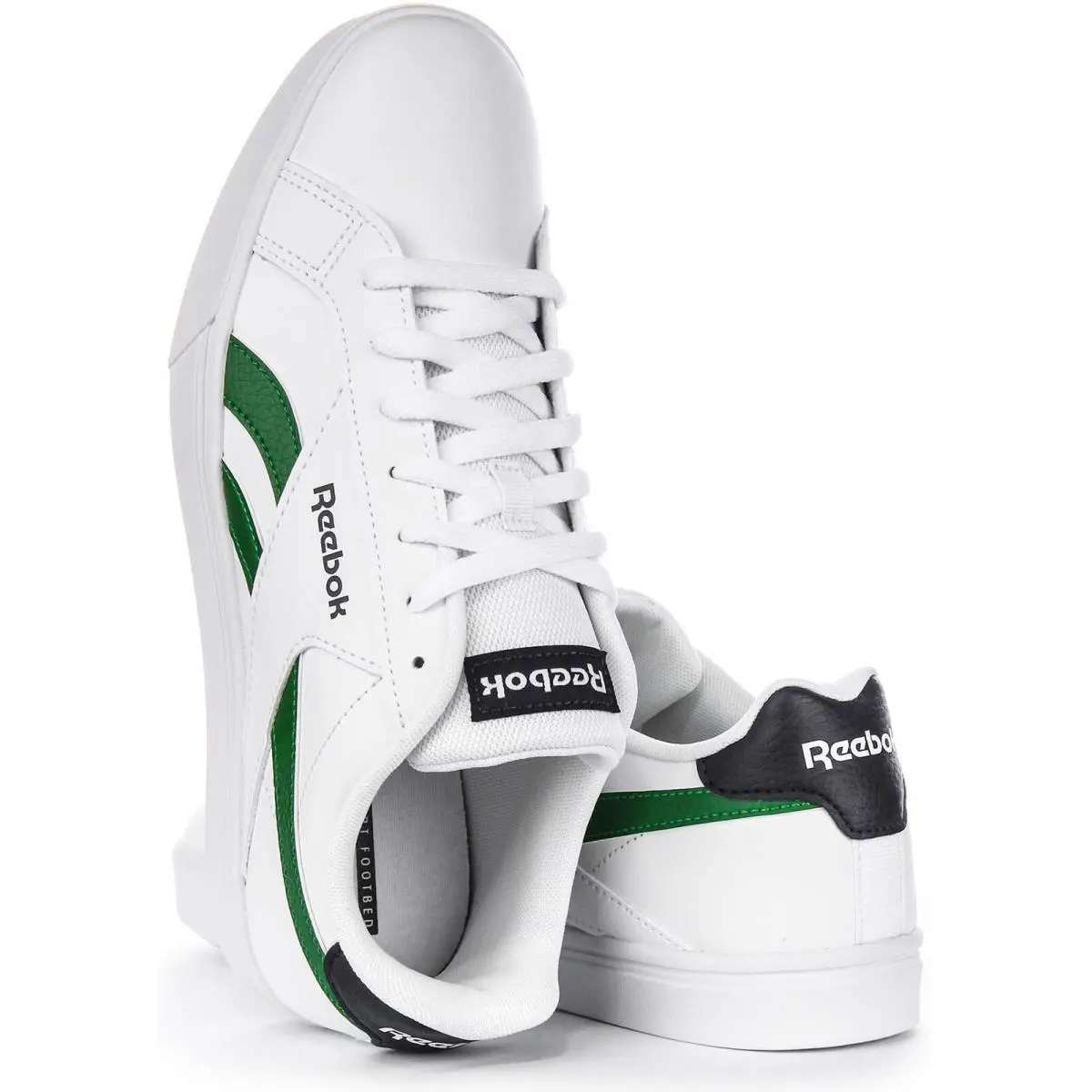 Reebok shoes - WHITE GREEN 2