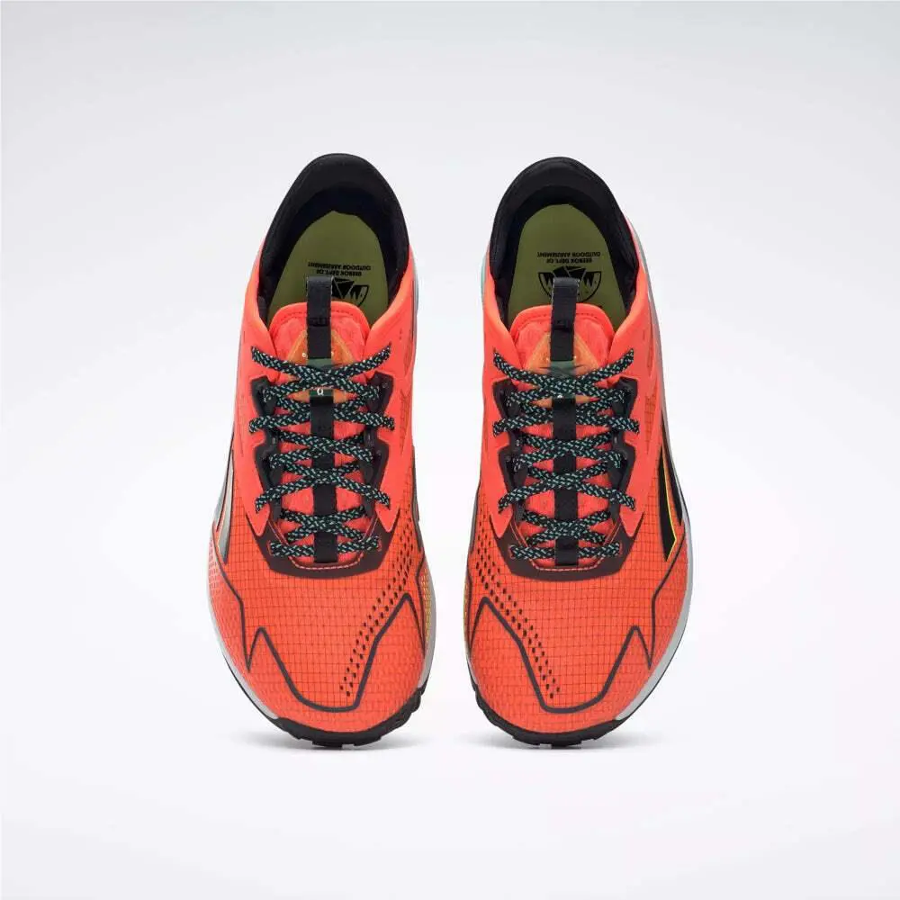 Reebok shoes - Orange Flare / Core Black / Solar Acid Yellow 3