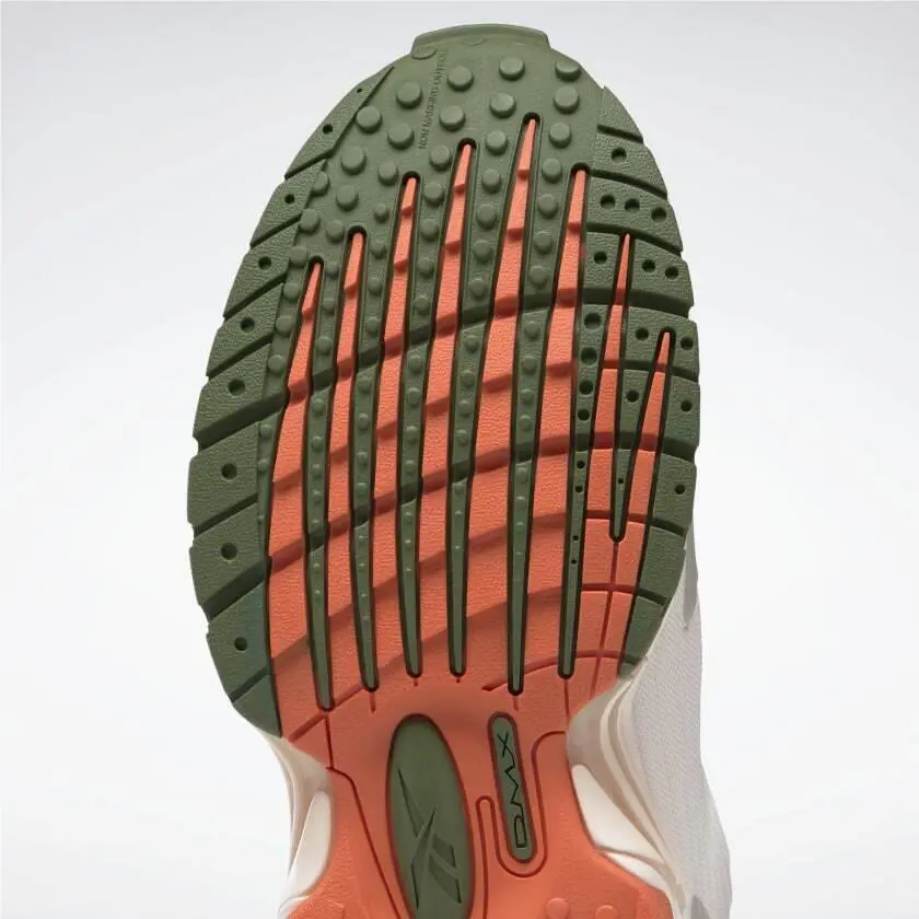 Reebok shoes - Pale Pink, Orange Dusk, Wild Green 7