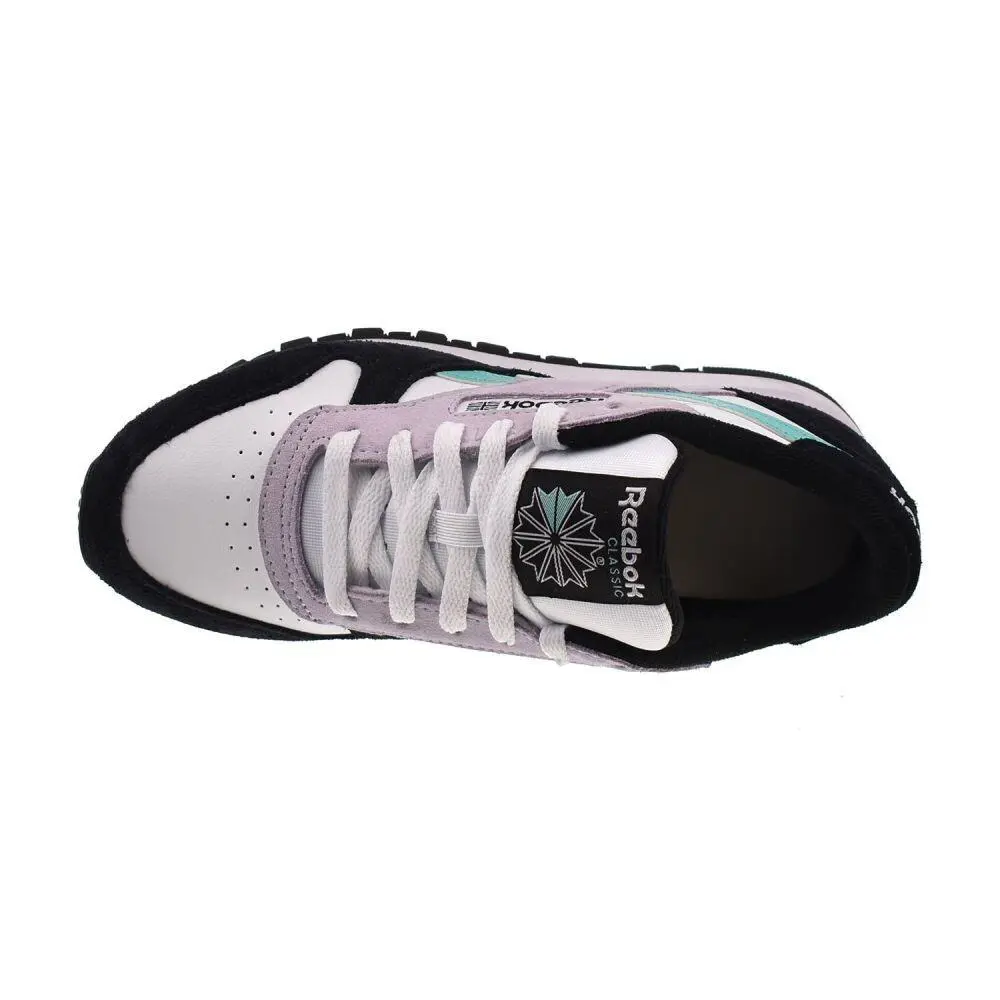Reebok shoes - White/Aqua/Black 3