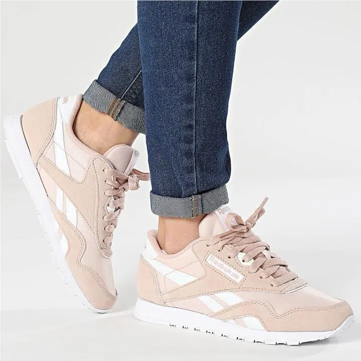 Reebok shoes - Reebok Classic Nylon - Classic Nylon - Reebok CL Nylon - Pink 19