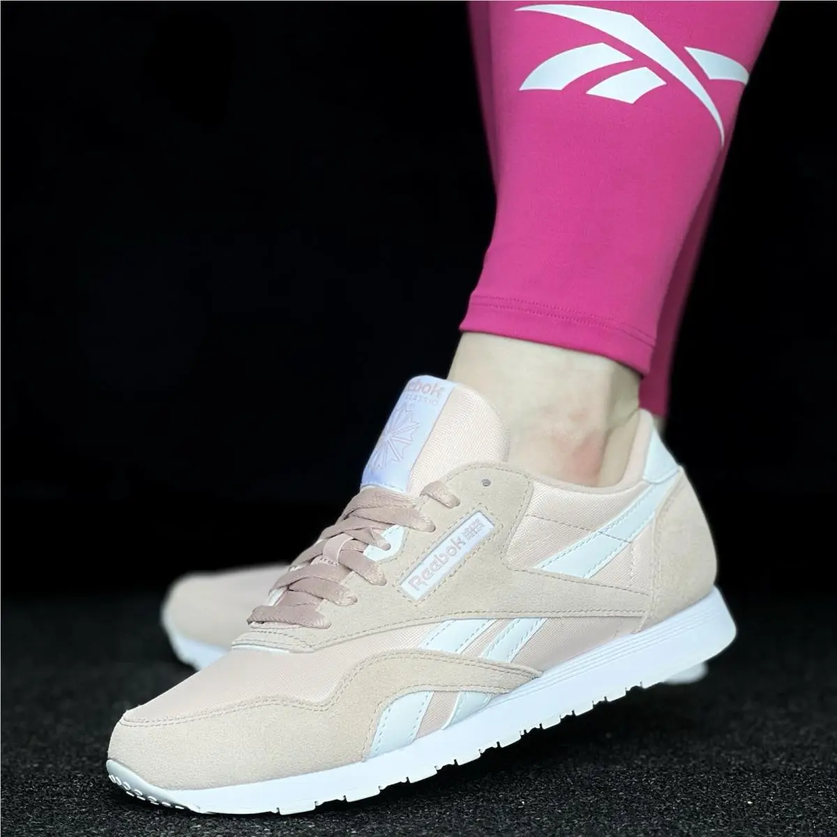 Reebok shoes - Reebok Classic Nylon - Classic Nylon - Reebok CL Nylon - Pink 29