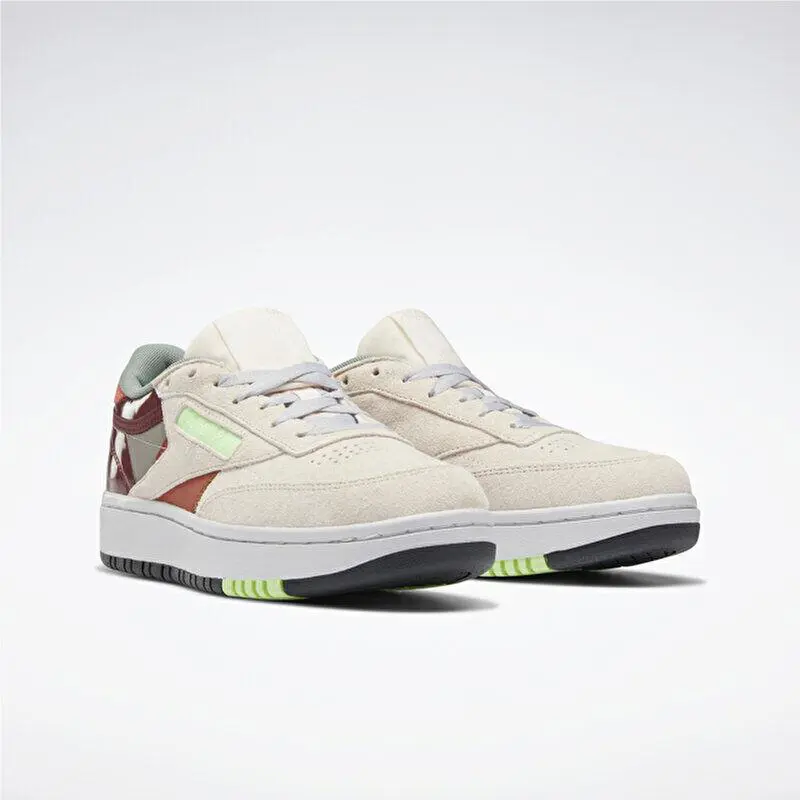 Reebok shoes - Reebok Club C Double - Club Double - FX3209 - White Orange Flare 17