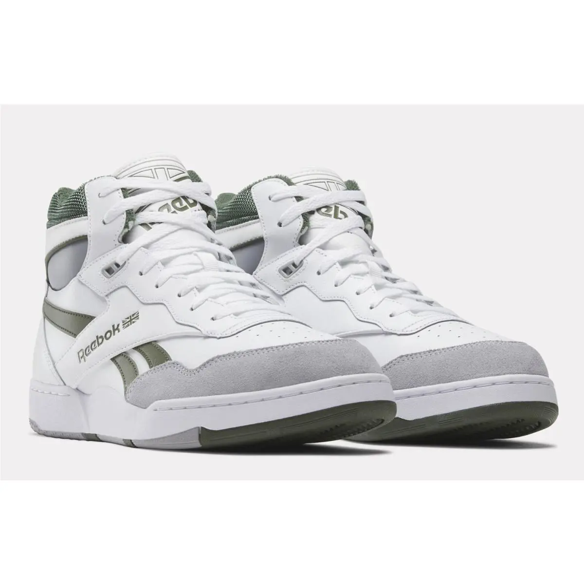 Reebok shoes - Cloud White / Cold Grey / Varsity Green F23 0