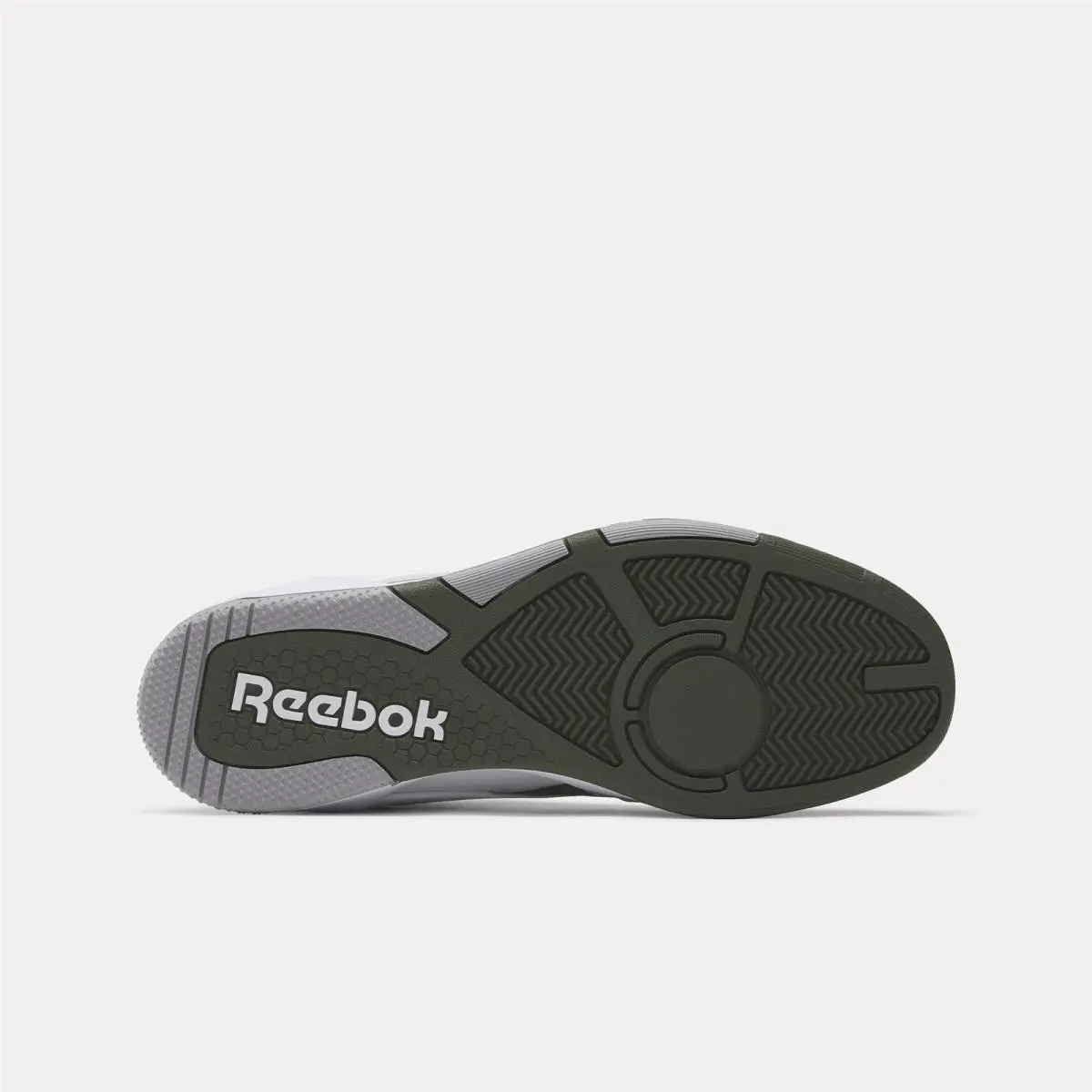 Reebok shoes - Cloud White / Cold Grey / Varsity Green F23 8