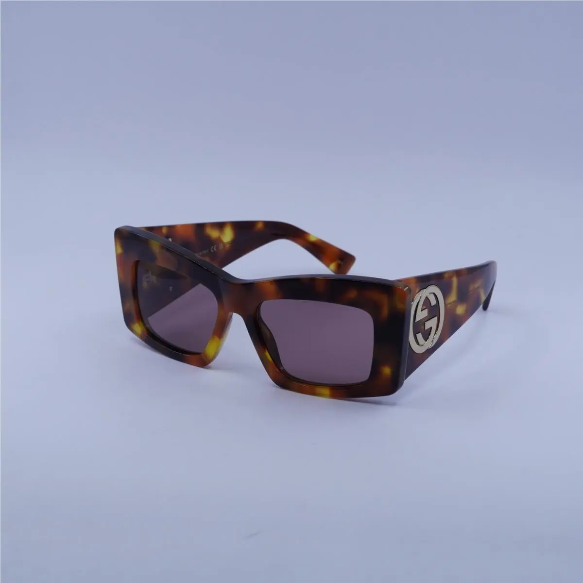 GG1842S 003 Havana/lilac 53-17-140 Sunglasses by Gucci