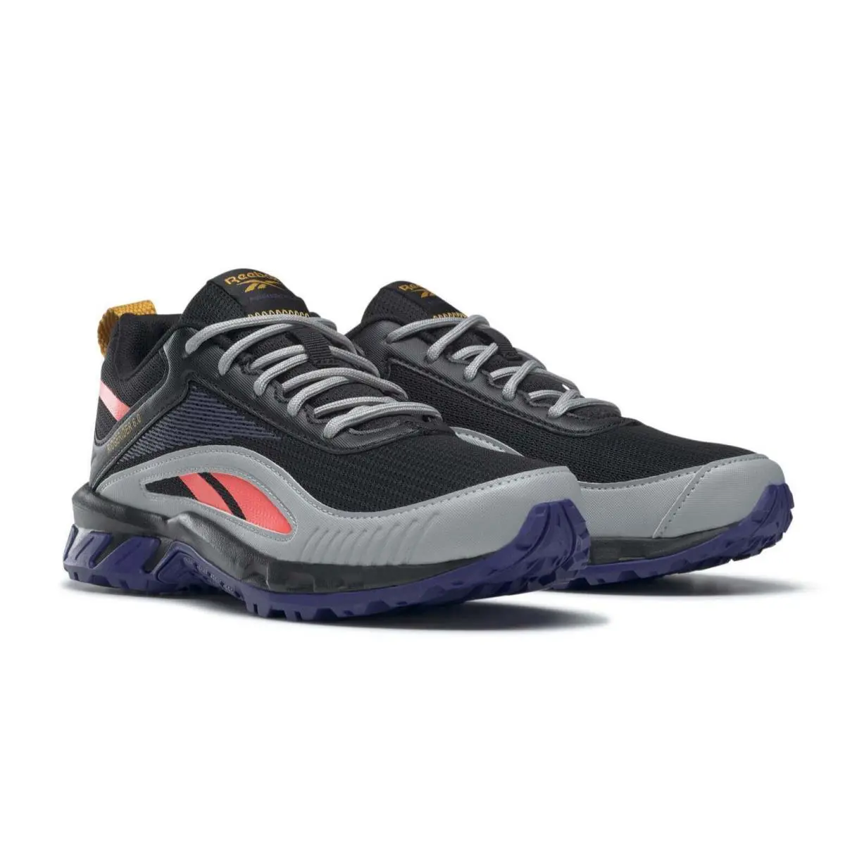 Reebok shoes - Cblack/Bolprp/Orgfla 7