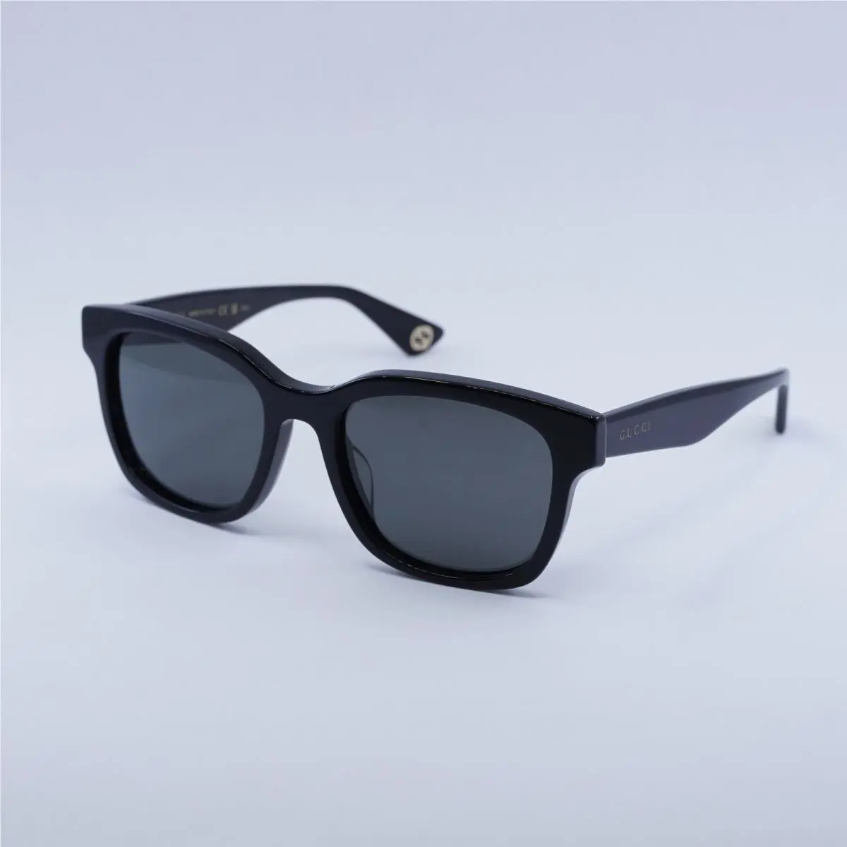 Gucci GG1639SA 001 Black/grey 55-19-150 Sunglasses