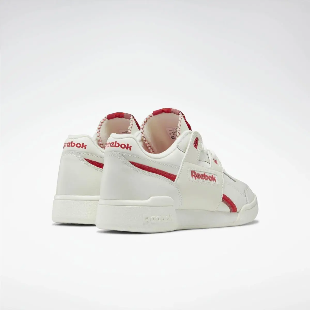 Reebok shoes - Reebok Workout Lo Plus - Workout Plus - Chalk/Pink/Red/Rose Dust 2