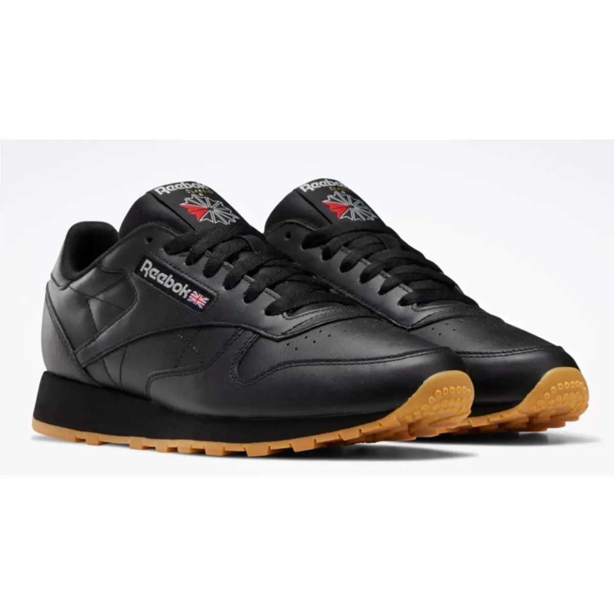 Reebok shoes - Reebok Classic Leather - Classic Leather - 100008493 - CBLACK / PUGRY5 / RBKG 8