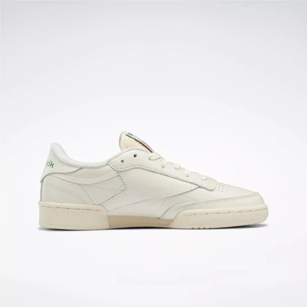 Reebok shoes - Chalk / Alabaster / Glen Green 8