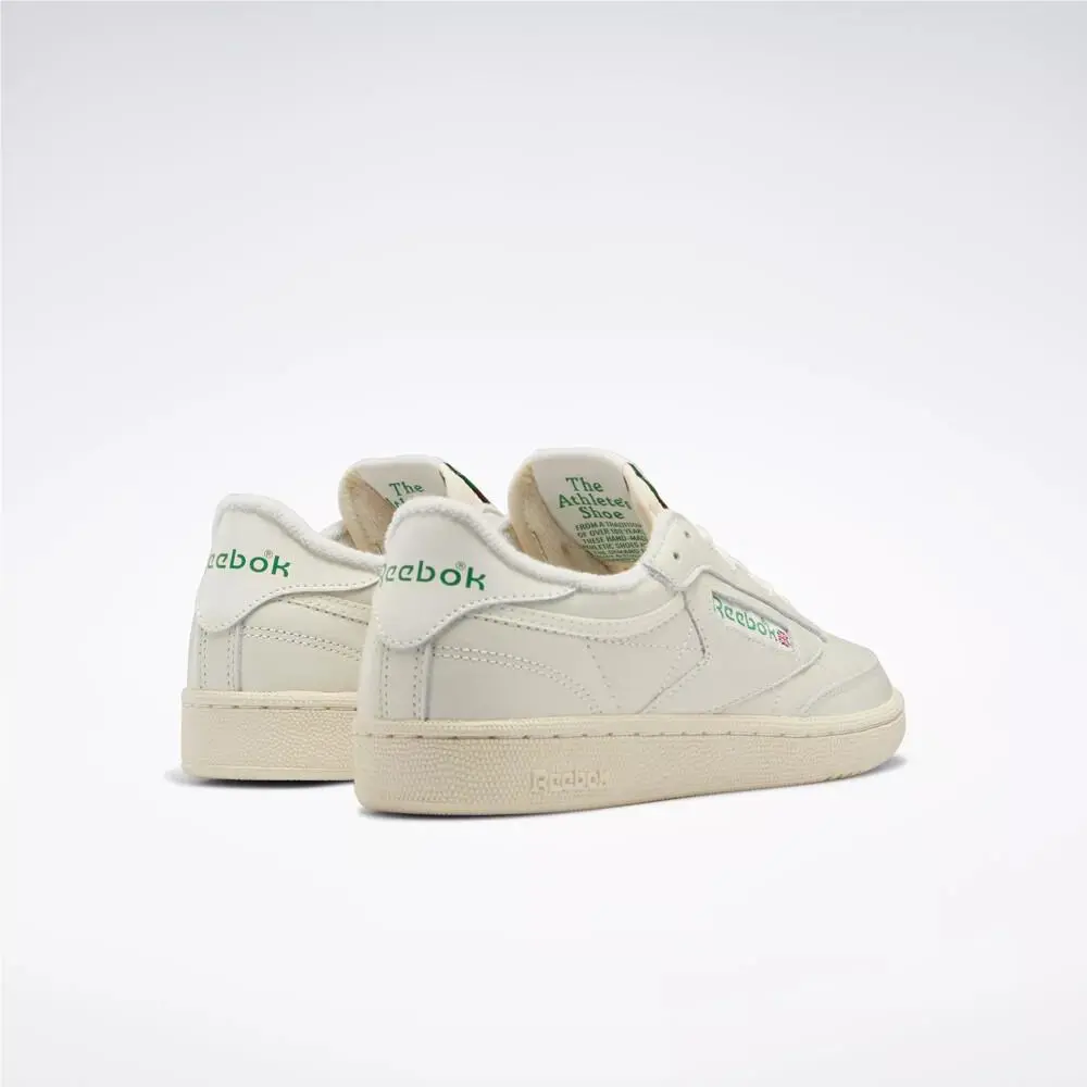Reebok shoes - Chalk / Alabaster / Glen Green 6