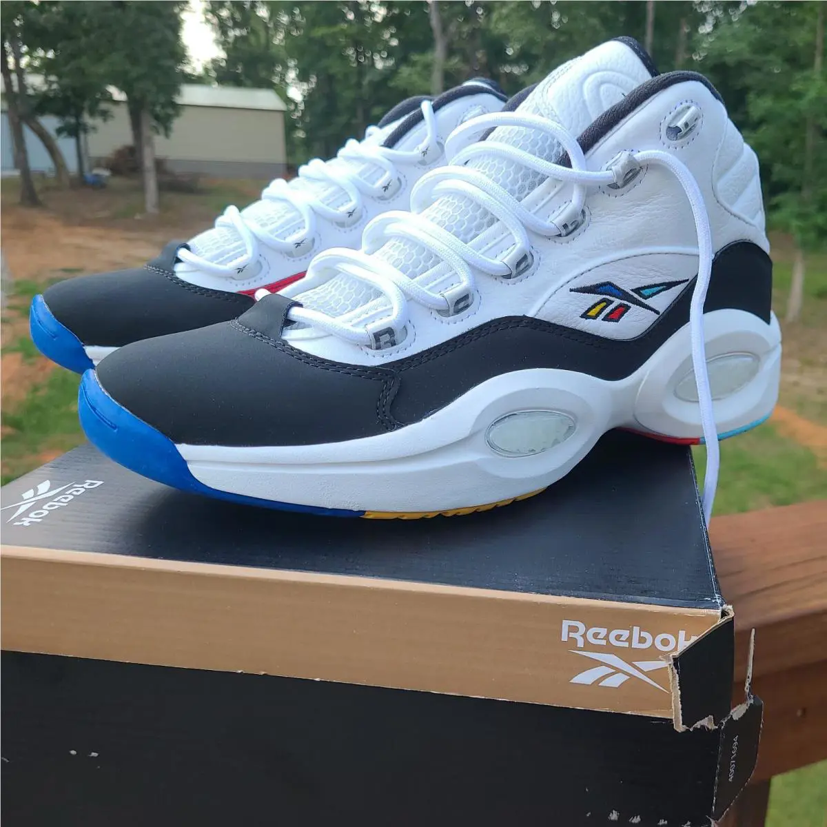 Reebok shoes - Reebok Question Mid - Question Mid - H01321 - Multicolor 3