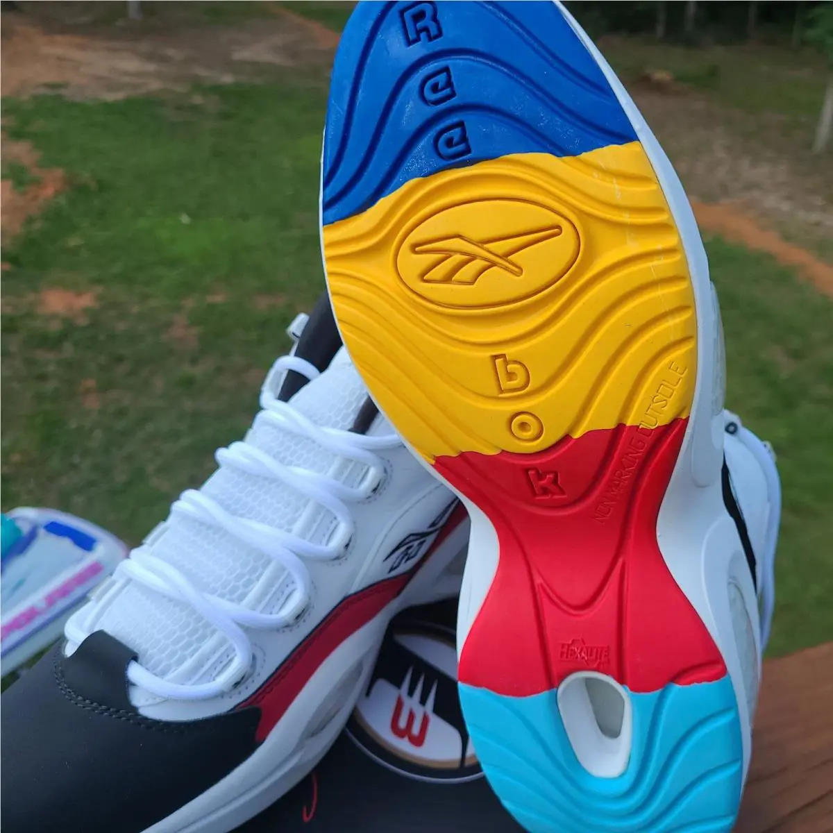 Reebok shoes - Reebok Question Mid - Question Mid - H01321 - Multicolor 5