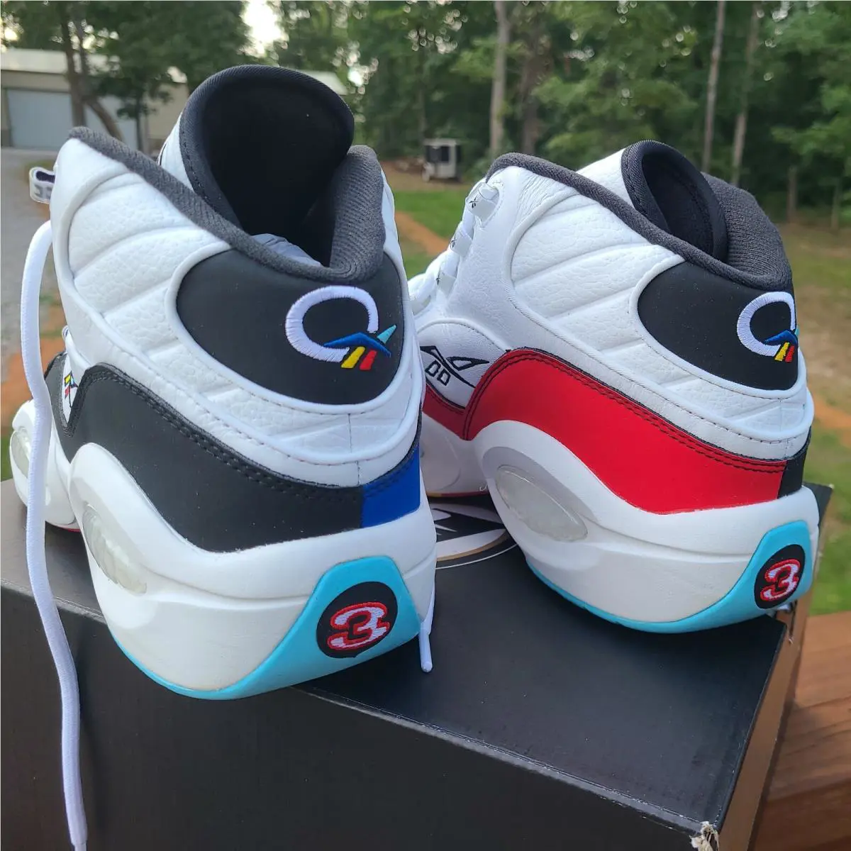 Reebok shoes - Reebok Question Mid - Question Mid - H01321 - Multicolor 6