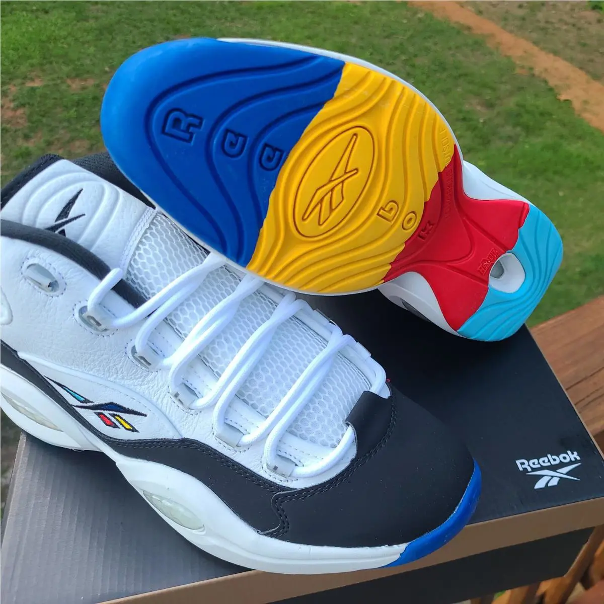 Reebok shoes - Reebok Question Mid - Question Mid - H01321 - Multicolor 13