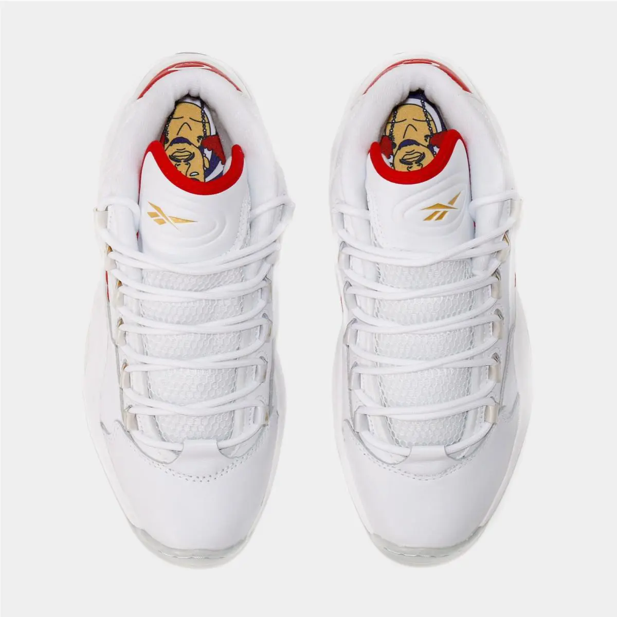 Reebok shoes - Ftwwht/Ftwwht/Vecred 3