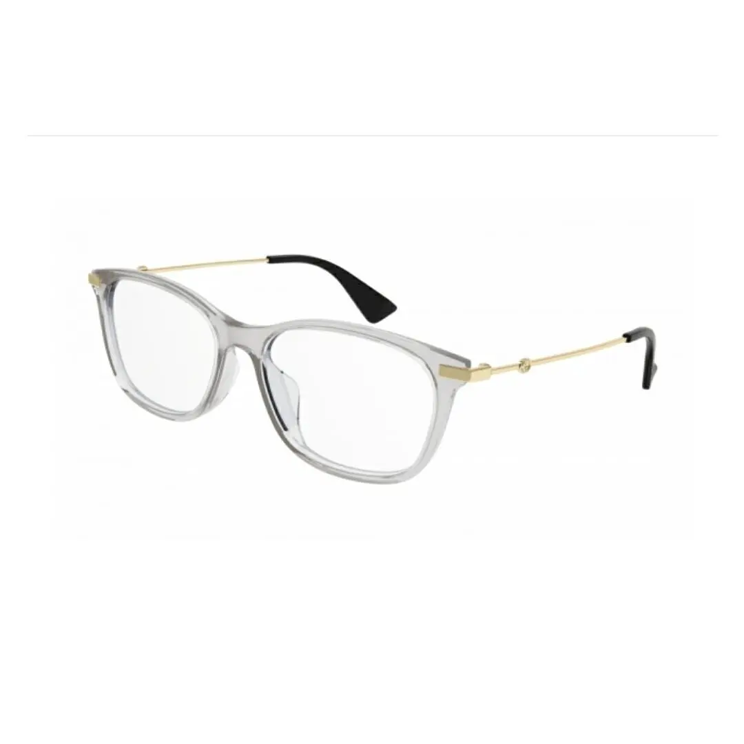 Gucci GG1061OA 002 Grey Gold 54 mm Demo Lens Women`s Eyeglasses