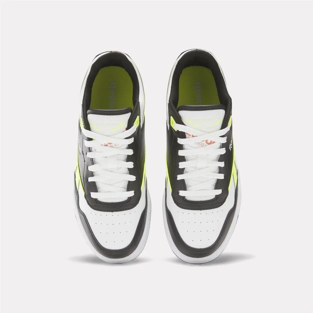 Reebok shoes - Cloud White / Solar Acid Yellow / Core Black 7