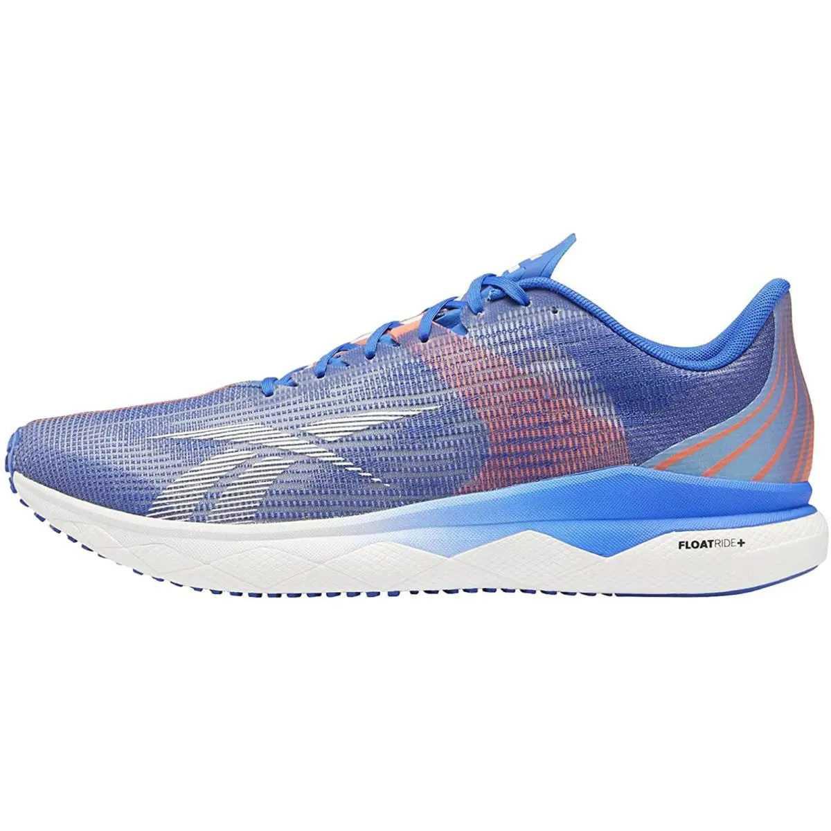 FW9630 Mens Reebok Floatride Run Fast 3 `court Blue` - Court Blue/Footwear White/Orange Flare