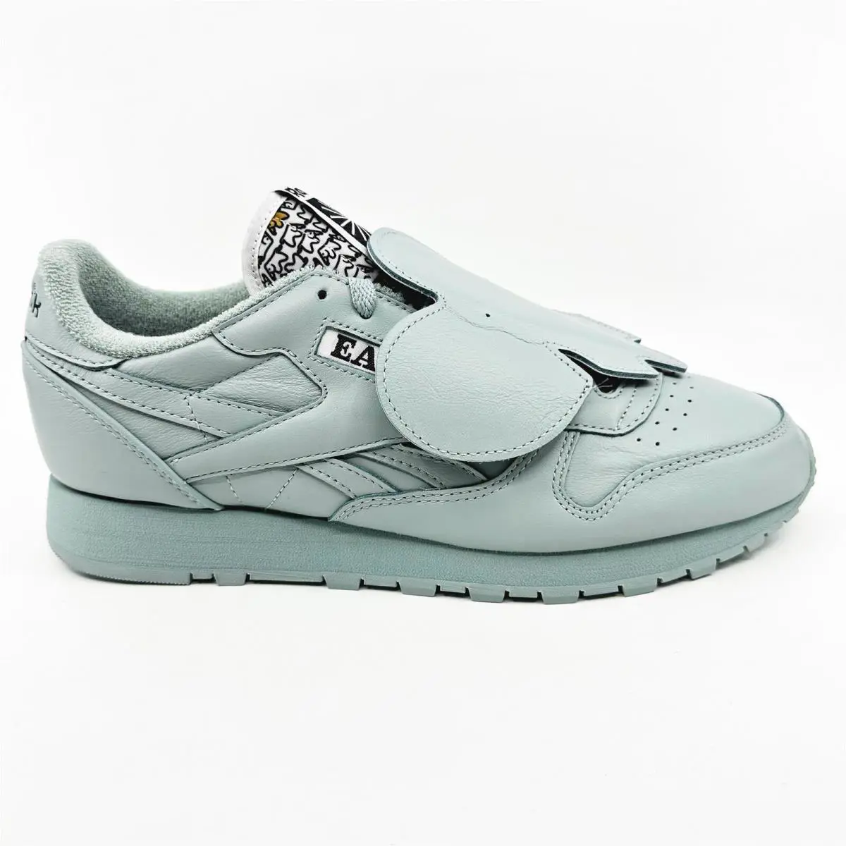 Reebok shoes - Reebok Classic Leather - Classic Leather - GY6385 - Gray, Manufacturer: Sea Gray Black 5
