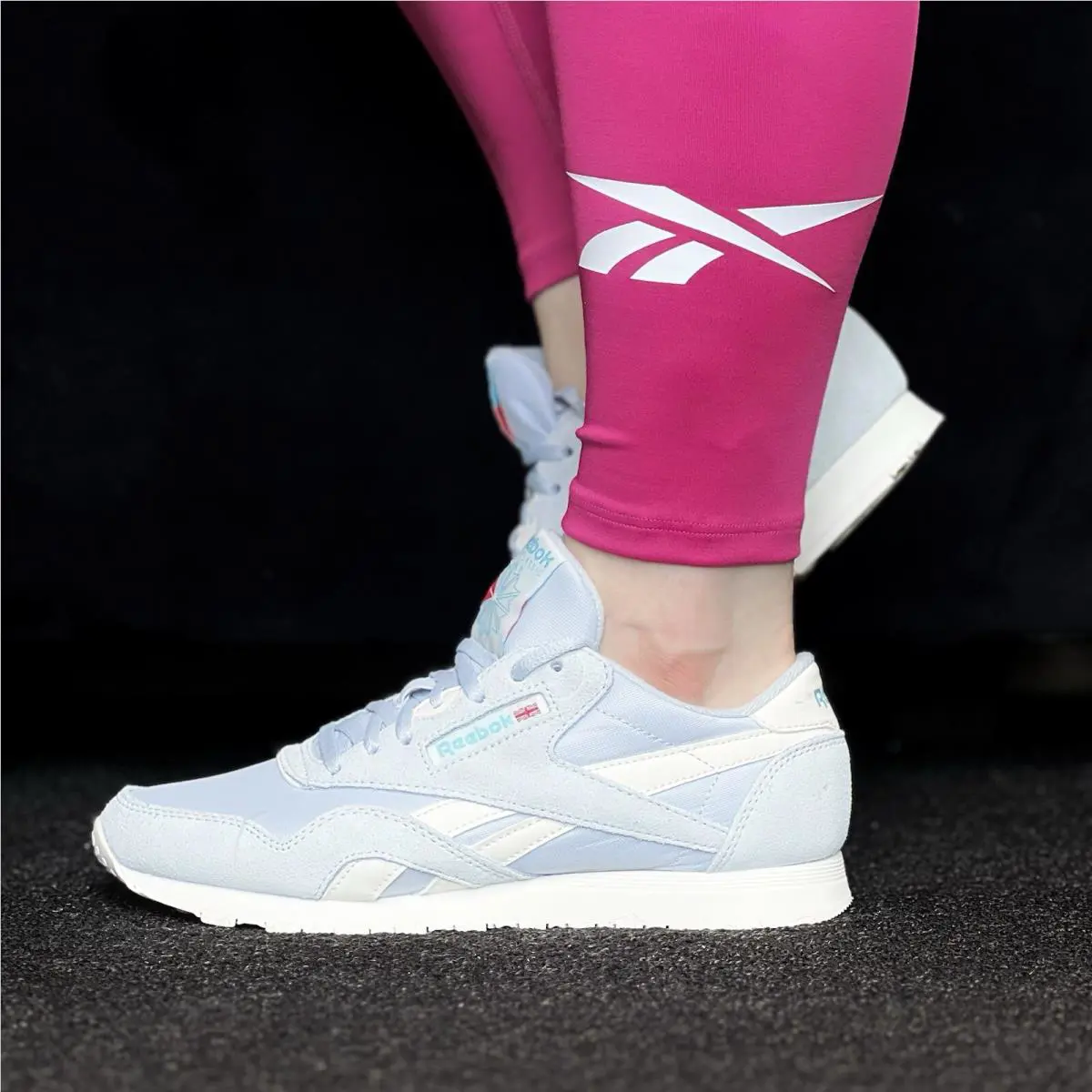 Reebok shoes - Reebok Classic Nylon - Classic Nylon - Reebok CL Nylon - Blue 8