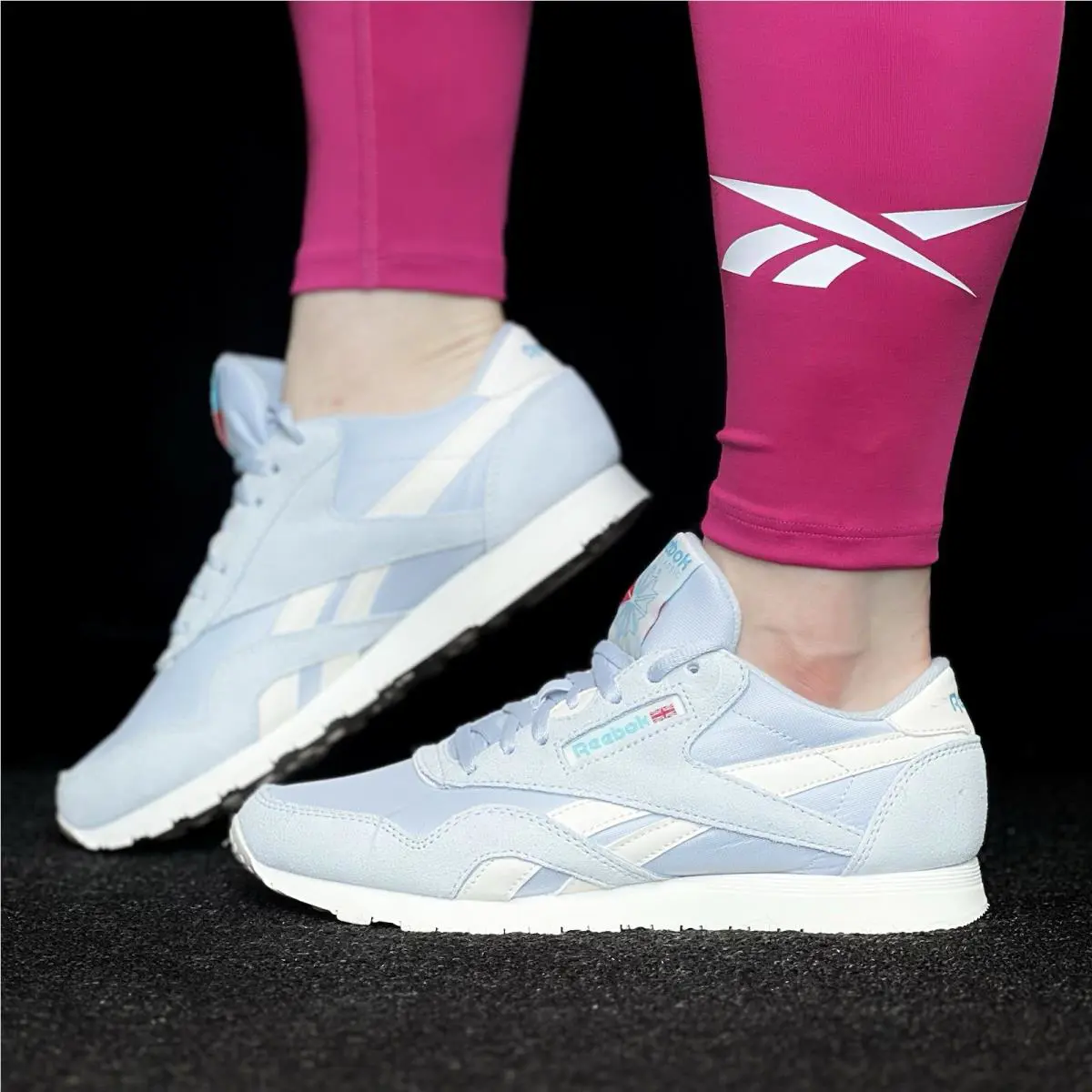 Reebok shoes - Reebok Classic Nylon - Classic Nylon - Reebok CL Nylon - Blue 4