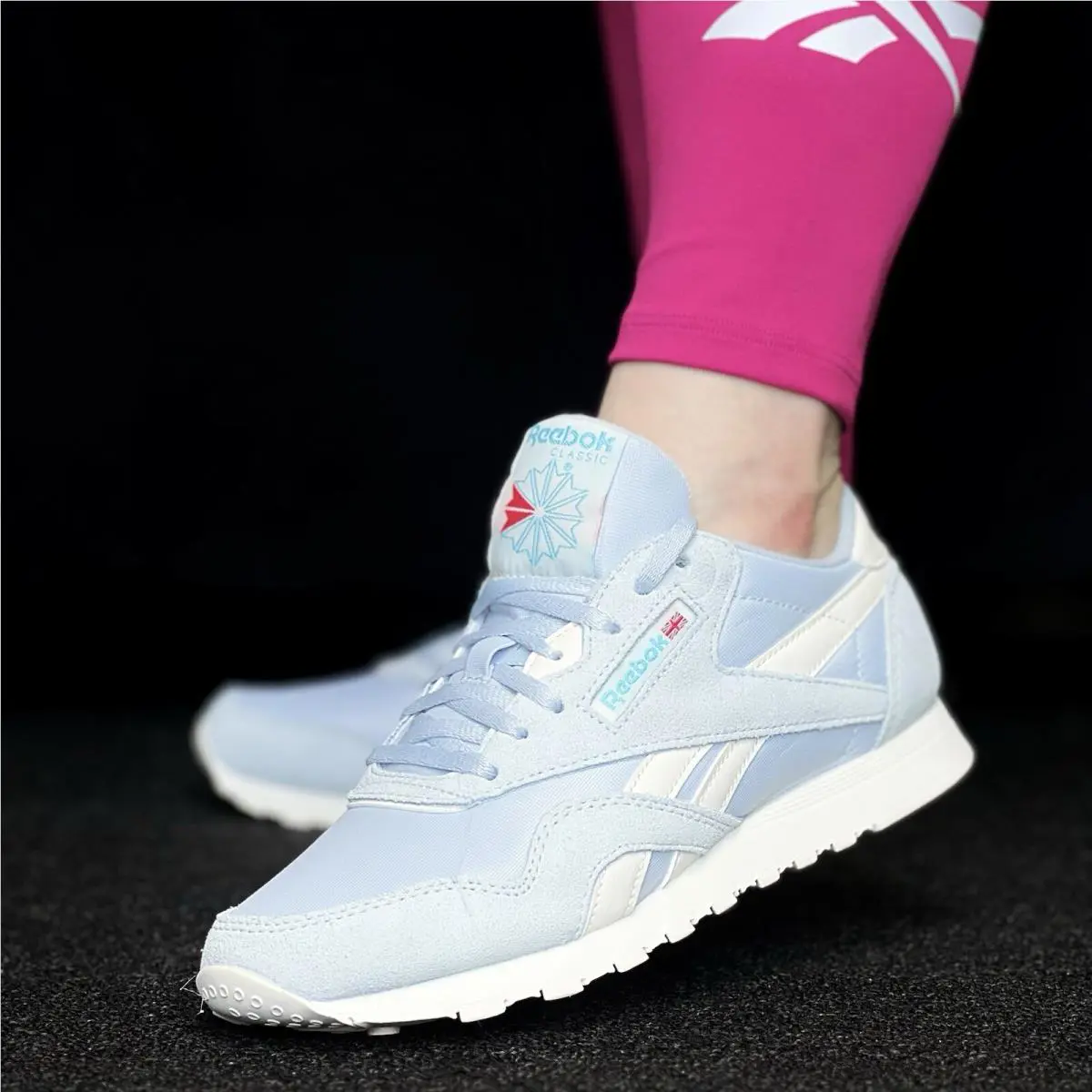 Reebok shoes - Reebok Classic Nylon - Classic Nylon - Reebok CL Nylon - Blue 6