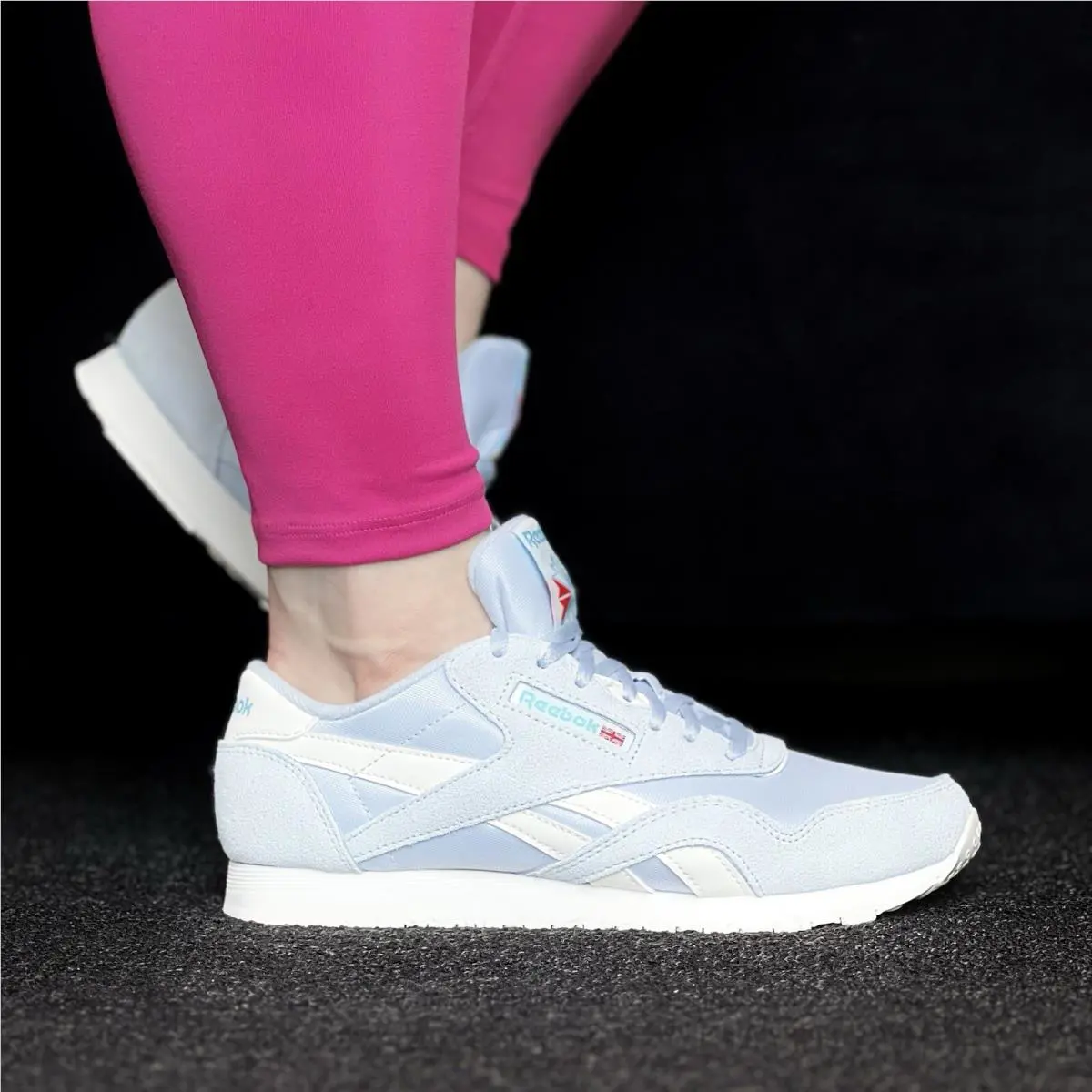 Reebok shoes - Reebok Classic Nylon - Classic Nylon - Reebok CL Nylon - Blue 30