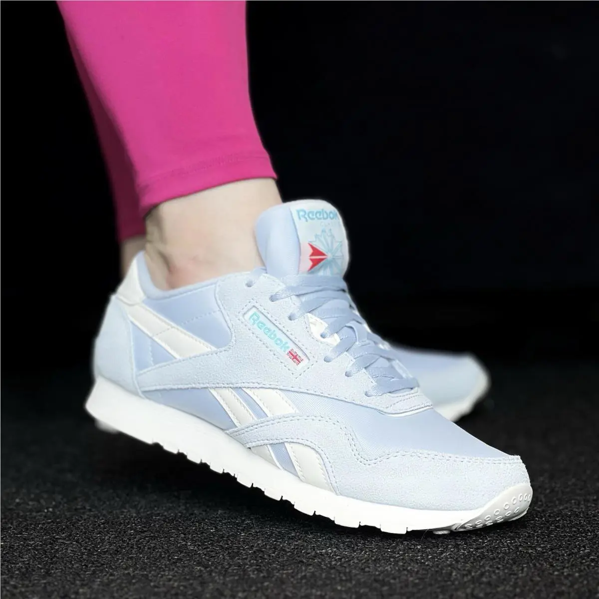 Reebok shoes - Reebok Classic Nylon - Classic Nylon - Reebok CL Nylon - Blue 35