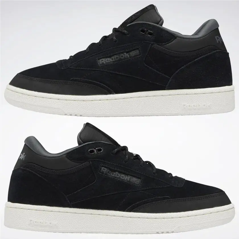Reebok shoes - Club C Mid II- Winterized - H69126 - Black/Grey/Chalk White 0