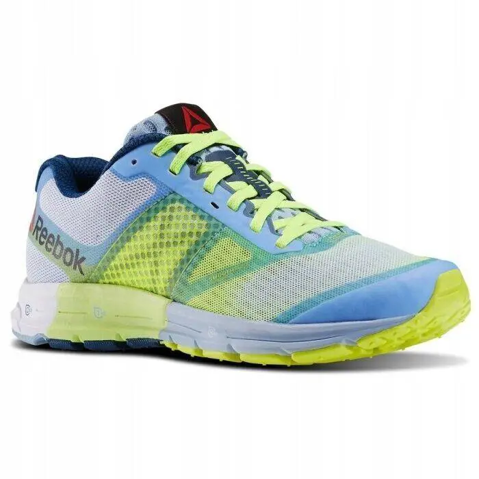 Reebok shoes - Reebok One Cushion 2.0 - One Cushion - Denim/ White/ Solar Yellow/ Blue 6